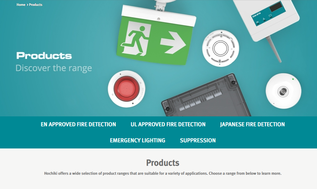 Hochiki -  혁신적인 생명 안전 솔루션의 설계 및 제조 